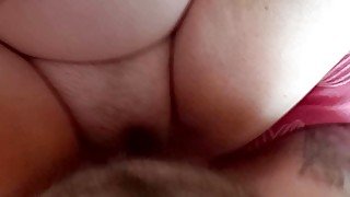 fleshy pussy of a fat woman in cum