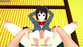 Hentai POV Feet Durarara!! Anri Sonohara