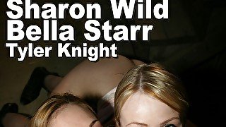 Bella Starr & Sharon Wild & Tyler Knight BGG Fuck Anal Snowball