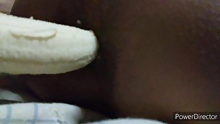 Dick banana challenge 2nd fuck.