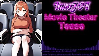 Movie Theater Tease  Girlfriend wants to have fun instead (Hentai JOI RP)