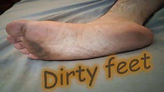 Dirty feet fetish.