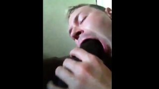 White Guy Sucking BBC