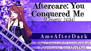 You Conquered Me! Aftercare Audio