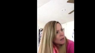 Blonde milf public sex