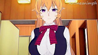 FOOD WARS ERINA NAKIRI ANIME HENTAI 3D UNCENSORED