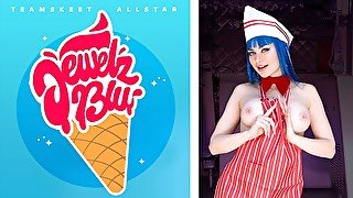 Gorgeous Jewelz Blu Does A Sex Interview And Fucks Cock For Ice Cream On A Hot Day - TeamSkeet