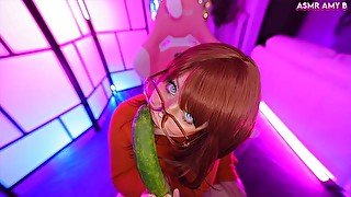 🤤🥒 VELMA PLAYING WITH A HUGE CUCUMBER🤤🥒 full video on OF