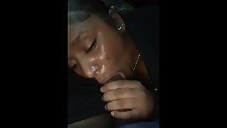 Freak Chick Sucking Dick On Break 1