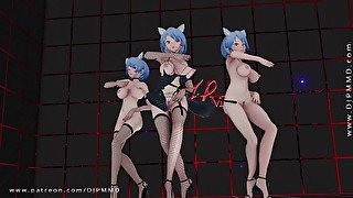 Mia triplets Hyper Boy Blender Render 1728