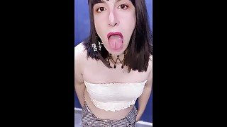 Femboy masturbation