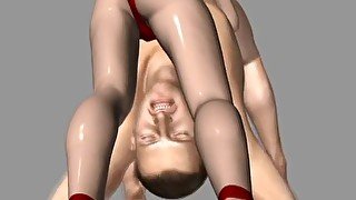 Mixed Wrestling 3d Part 4