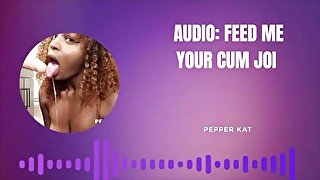 Audio: Cum On My Face JOI