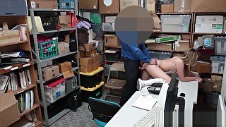 Gal Alyssa Takes Officers Massive Cock