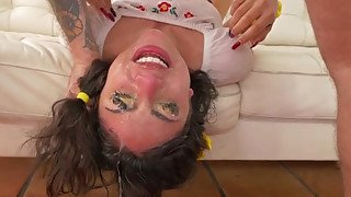 Sexy Rose Darling is a mess loving whore who likes getting face fucked