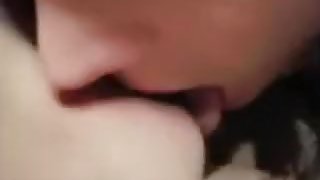 Cute immature cum in throat