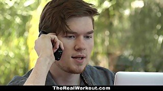 TheRealWorkout - Hot Milf Fucks Fitness Client