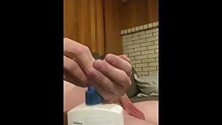 Solo fuck while wife was asleep!!!