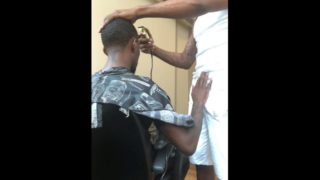 Khi Lavene the Barber.. We've all had this fantasy..