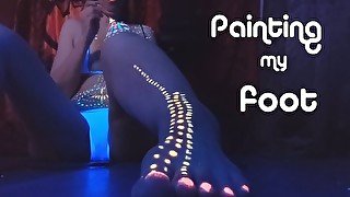 Painting my foot