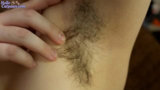 Hairy Armpit Tease - Catpaws