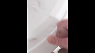 Peeing in the sink