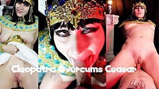 Cleopatra Overcums Caesar FULL VID OmankoVivi Wax Play Oral Pussy BJ