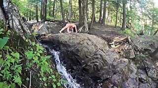 Just me doing some outdoor stretching enjoying nature.  Nothing hardcore in this one!