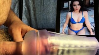 Cumming inside McKayla Maroney (fleshlight)