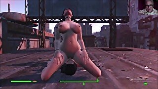 Porn Star Lesbian Love Affair with Piper  Fallout 4 AAF Sex Mods Gameplay 3D Animation