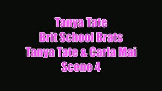 Tanya Tate Carla Mai Brit School Brats Sex Scene 4 - Sex Movies Featuring Tanya Tate