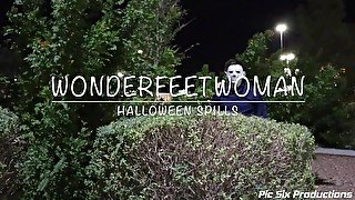 WonderFeetWoman Halloween Spills Preview