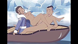 Katara and Sokka with Cum Inside