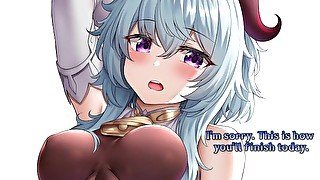 [Voiced Hentai JOI Teaser] Genshin Gacha Ganyu Extended [Gangbang, Soft Femdom, Vanilla, Random]