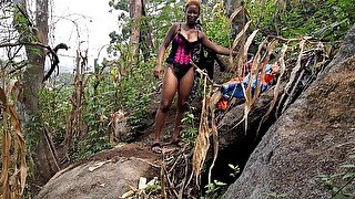 Vlog in the cameroonian forest with a pornstar