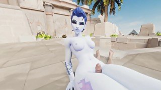 Widowmaker - Teasing thighjob