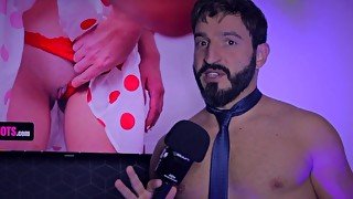 FreakyFembots - Sexy Blonde Fembot With Perky Tits Tested And Ridden Hard By Curious Dude (REACTION)