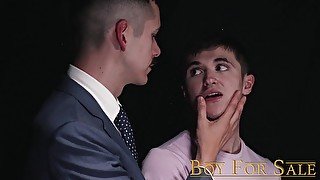 Twink given goosebumps from dom daddys breeding