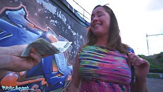 Elisa Tiger Fucked Doggystyle Below Highway