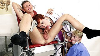 2 Dick Twink Medical Treatment - Josh Dixon, Kamyk Walker & Lloyd Adams