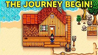 The story begin! - Stardew Valley Beach Farm Playthrough PART 1