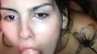 Leah Love oral in close up POV DG37