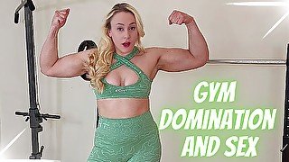 Gym domination and sex