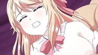 Beautiful Busty Babe Loves Riding Big Cock And Having Creampie In Her Ass  Hentai Anime 1080p