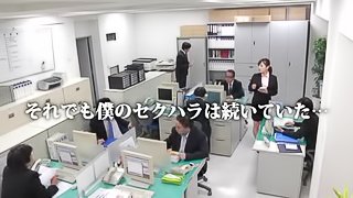 Azumi plays dirty games with her colleague in the office