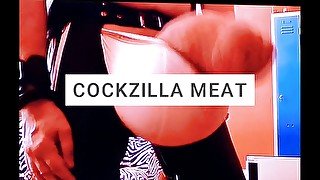 Cockzilla at his biggest