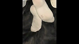 White  socks