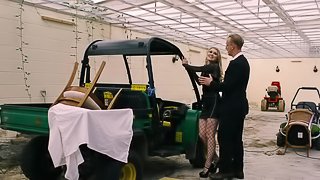 Kinky fucking experience with cute blonde babe Misha Cross