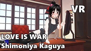 Shimoniya Kaguya LOVE IS WAR custom maid 3D 2 Hentai POV VR