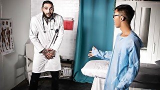 Doctor Tony D'Angelo fucks Dane Jaxson's tight Asian ass